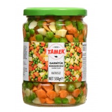 GARNITURE (POTATO-CARROT-PEAS) 550G TAMEK (TURKISH)